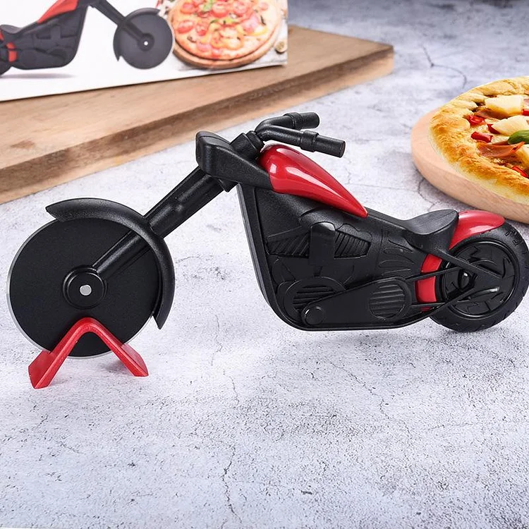 Unique Motorcycle Style Pizza Cutter | 168DEAL