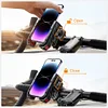 Metal Motorcycle Phone Holder Shockproof Riding Phone Stand Bicycle Phone Holder