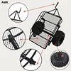 AMK RC Trailer Car Truck Haule Metal Hitch Mount Trailer Accessory for 1/10 RC Crawler Ax-ial SCX10 90046 Tra-xxas TRX4 Ta-Miya CC01 RC-4WD D90 D110 TF2