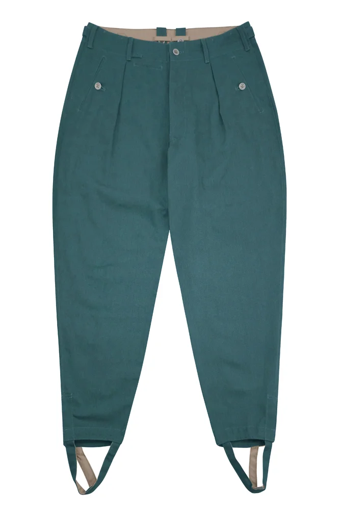   Polizei German M1942 Summer HBT Field Trousers German-Uniform