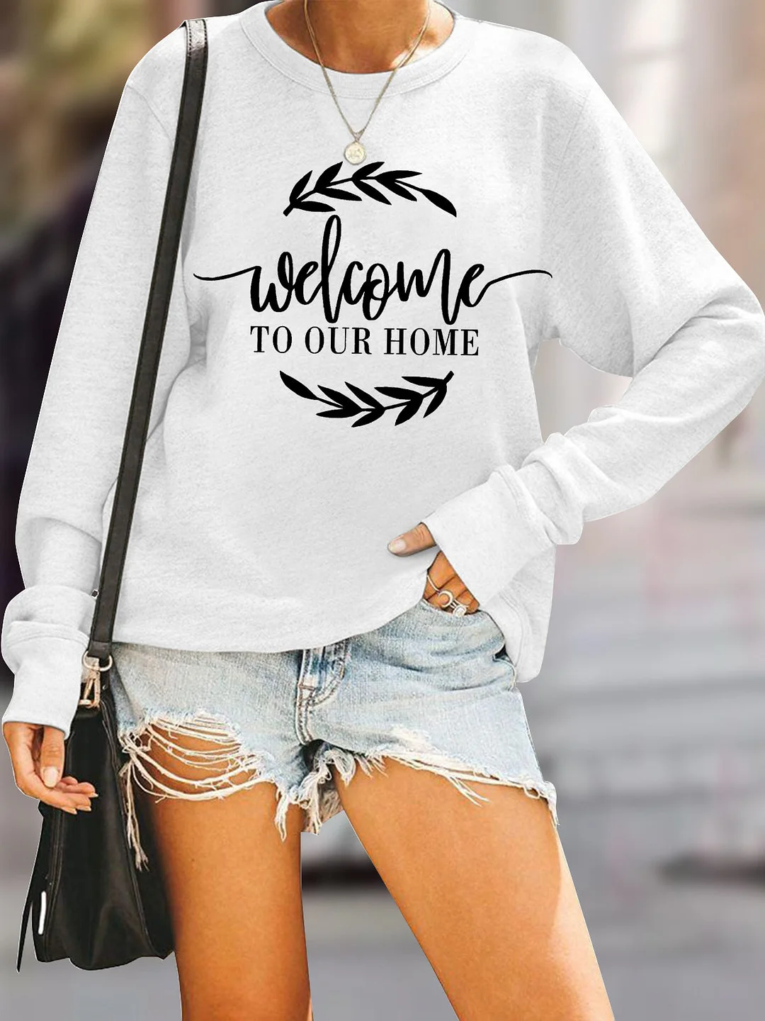 Welcome To Our Home Sweatshirt