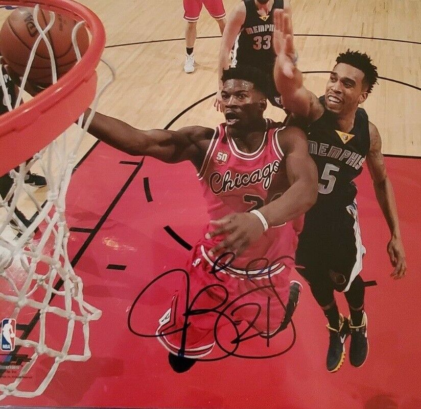 Jimmy Butler Autographed Signed 8x10 Photo Poster painting ( Bulls ) REPRINT