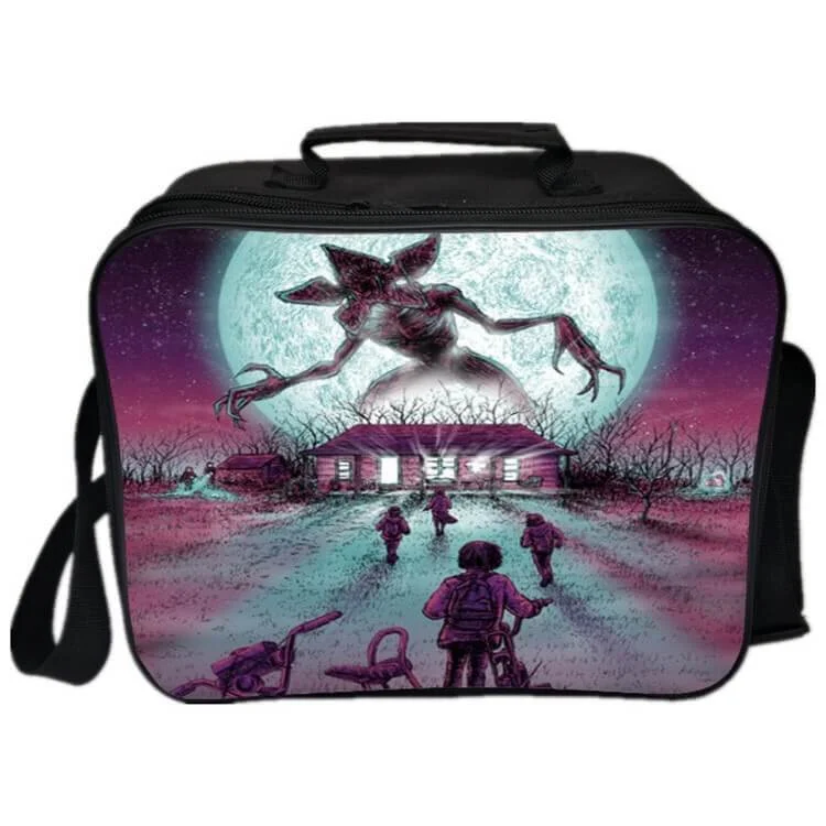 Mayoulove Stranger Things Demogorgon Lunch Box Bag Lunch Tote For Kids-Mayoulove