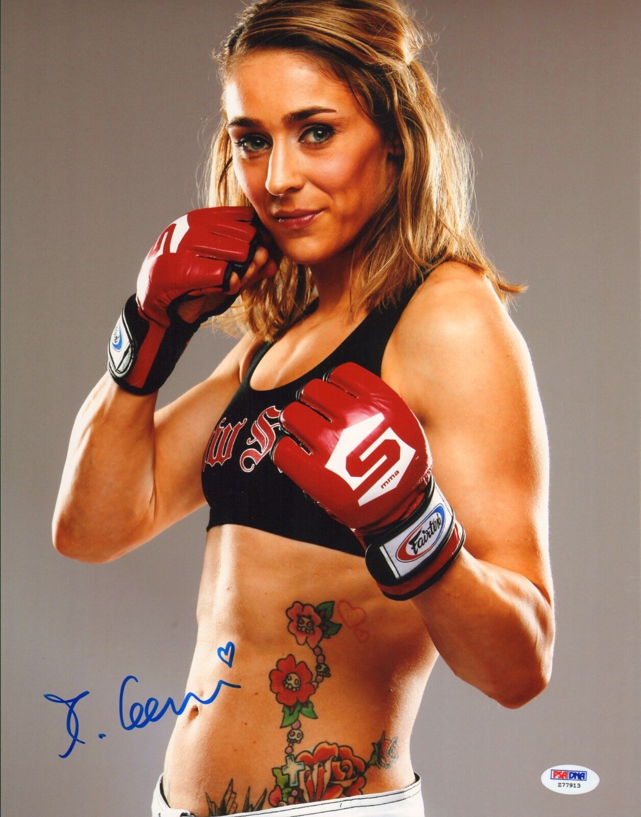 Marloes Coenen Signed 11x14 Photo Poster painting PSA/DNA COA Bellator StrikeForce UFC Invicta