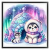 Winter Puppy-11CT Stamped Cross Stitch 40*40cm/15.75*15.75in