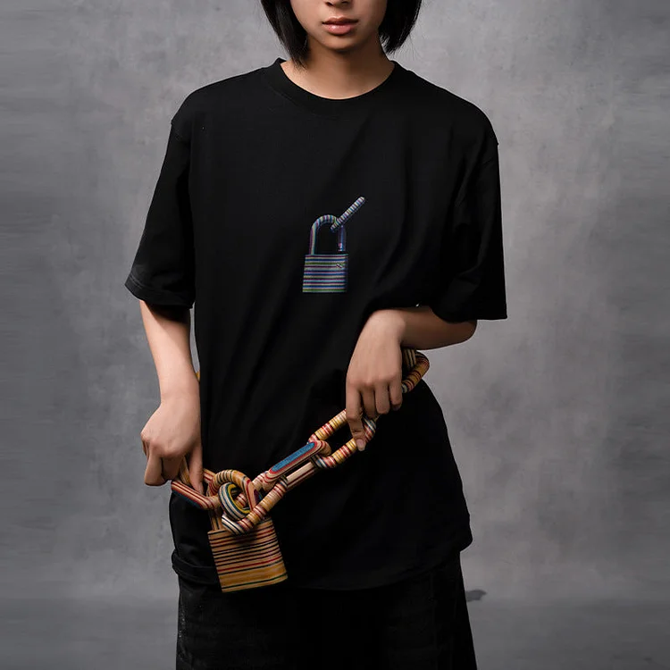 Limited Edition Design Sense Solid Color Versatile Casual Half Sleeves Shirts-dark style-men's clothing-halloween