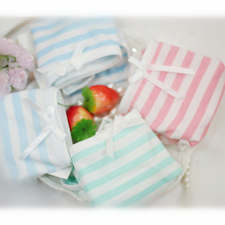 Baby Blue/Light Green/Light Pink Sweet Striped Undies SP165961