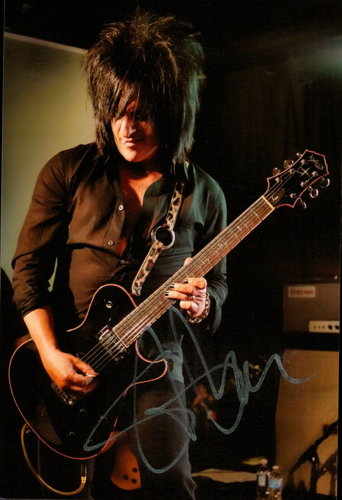 Steve Stevens Signed 6x4 Photo Poster painting Guitarist Billy Idol Rock Glam Autograph + COA