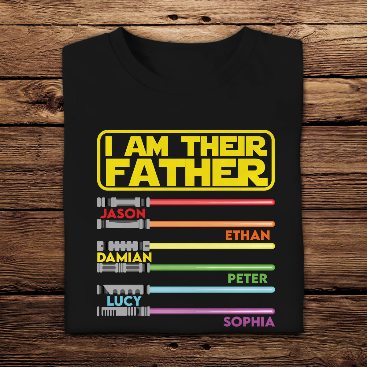 Loveyoufancy Loveyoufancy 'I Am Their Father' Personalized T-shirt - Celebrate Fatherhood in Style