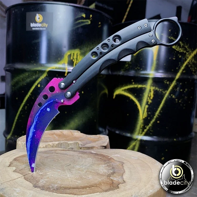 Galaxy Karambit Balisong (Limited Edition)