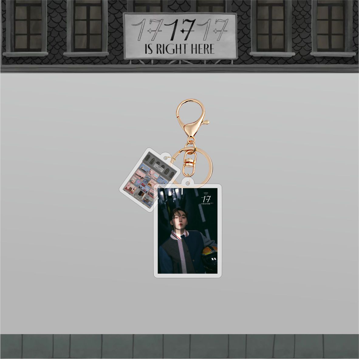 SEVENTEEN Album 17 Is Right Here Keyring officialsvtshop