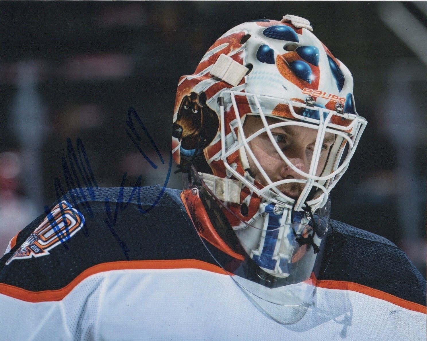 Edmonton Oilers Mikko Koskinen Autographed Signed 8x10 Photo Poster painting NHL COA #4