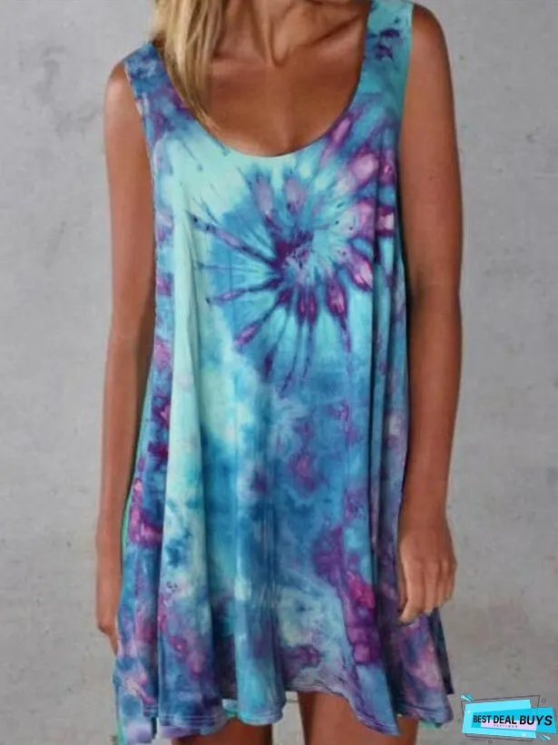 Summer Tie-dye Dress
