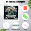Diamond Painting-DIY Crystal Rhinestone Shell Tree