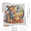 Halloween Vogelscheuche 5d DIY Diamond Art Malerei Sets f&uuml;r Zuhause Wanddekoration 40x40cm