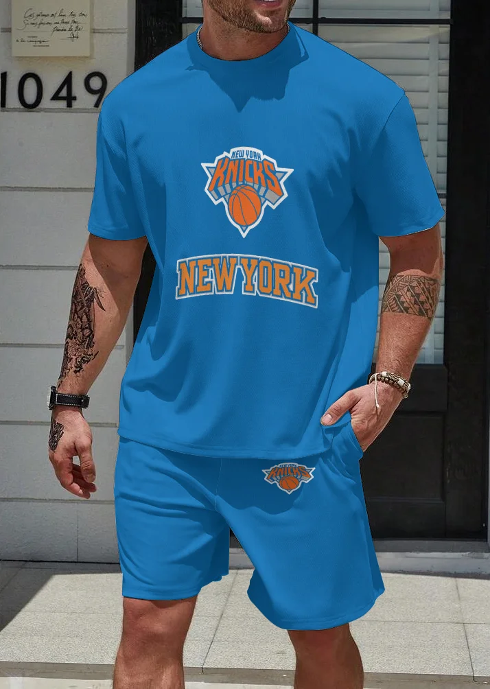 New York Knicks  Limited Edition Top And Shorts Two-Piece Suits