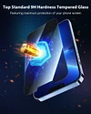 4th Generation Suitable For iPhone 14/15 For Samsung S22/S23 Ultra Privacy Tempered Film + Quick Installation Tool--Adracos
