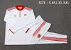 2025/2026 Bayern Munich Half-Pull Training Suit White Football Shirt 1:1 Thai Quality