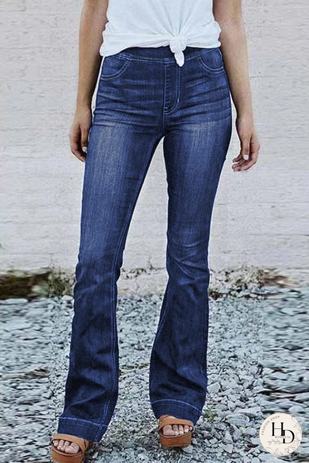 Vintage Inspired Flared Jeans