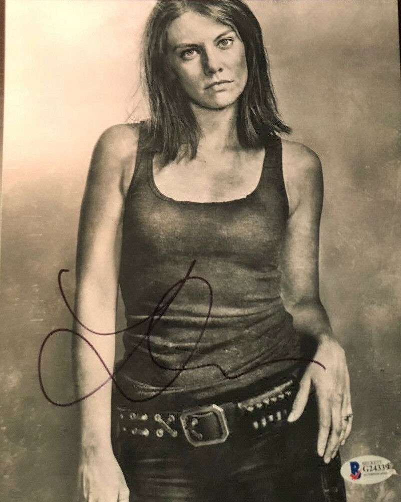 Lauren Cohan signed autographed 8x10 Photo Poster painting Maggie Walking Dead BECKETT COA