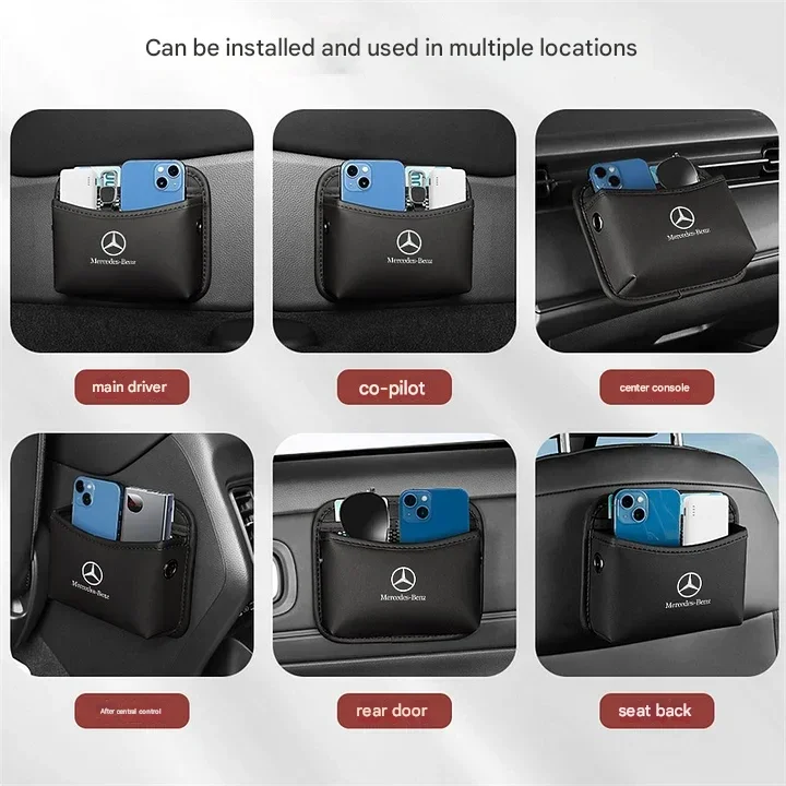 Car Armrest Box Side Storage Bag