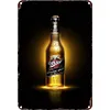 Bi&egrave;re Miller - Panneaux en &eacute;tain m&eacute;tallique(20*30cm/30*40cm)