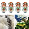 Strawberry DIY Cross Stitch Kit 14CT Thread Art Needlework Fridge Magnet 7x11cm tapestrymarket