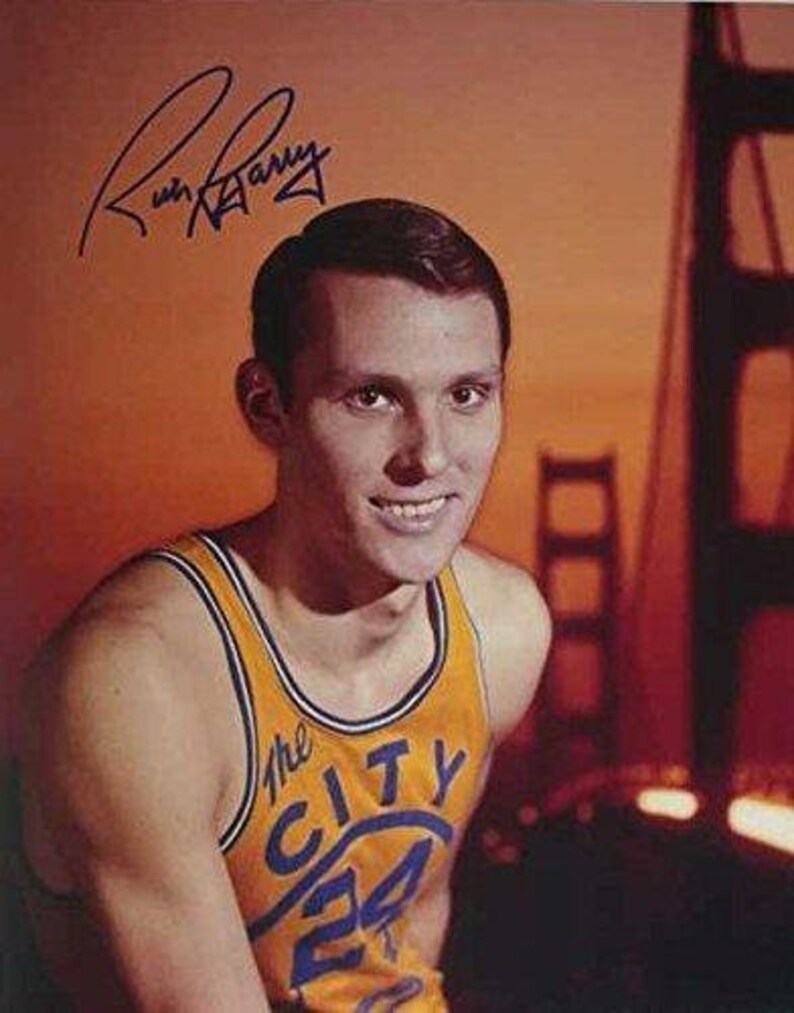 Rick Barry Signed Autographed Glossy 11x14 Photo Poster painting - Golden State Warriors