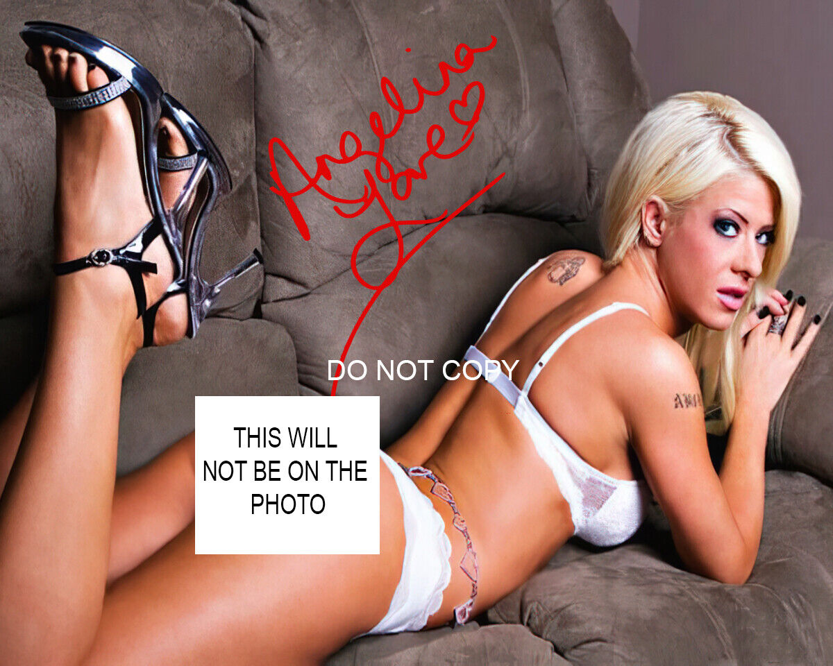 Angelina Love - Autographed Signed 8x10 Photo Poster painting (TNA Knockouts) Reprint