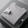 Men's New Autumn and Winter Round Neck Thickened Wool Sweater