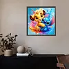 Diamond Painting -DIY Round Drill Cartoon Lions and Stitch