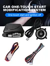 12V Car One Key Start System Remote Control Keyless Entry System Car Accessories