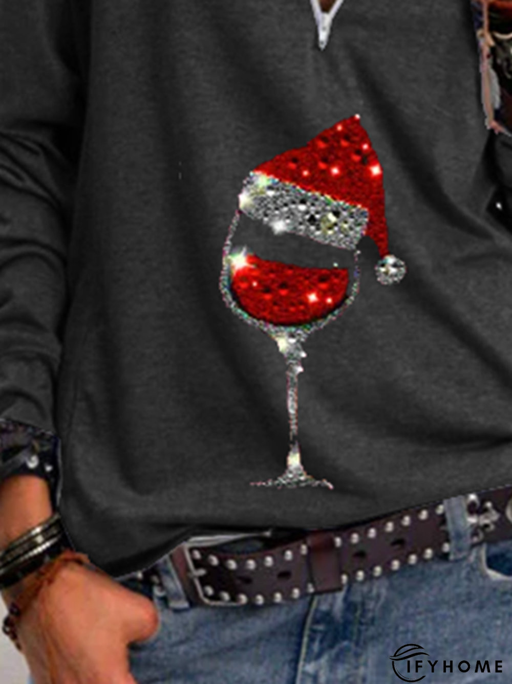 Deep V Loose Boho Wool/knitting Blouse | IFYHOME