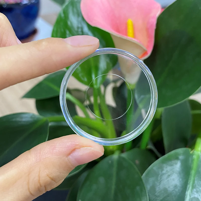 100pcs Super Clear Mushroom Planner Binding Discs Notebook Binder Rings Discs Binder Binding Ring Office School Supplies