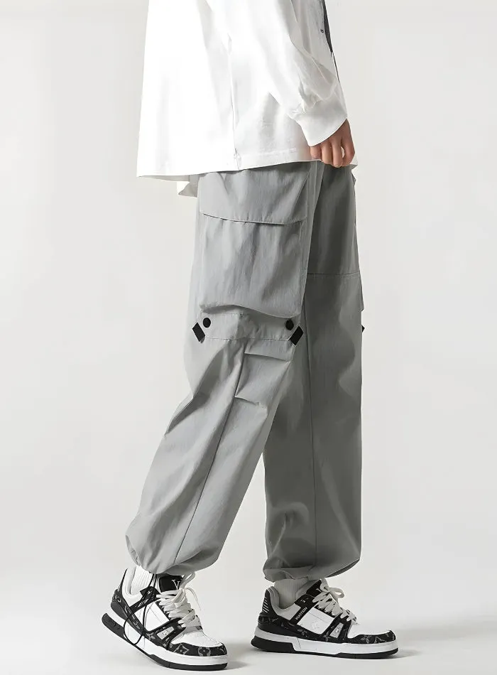 Brownm Parachute Pants