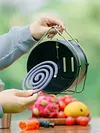 Pig Mosquito Coil Holder Fireproof Mosquito Coil Stand Camping Tools for Outdoor