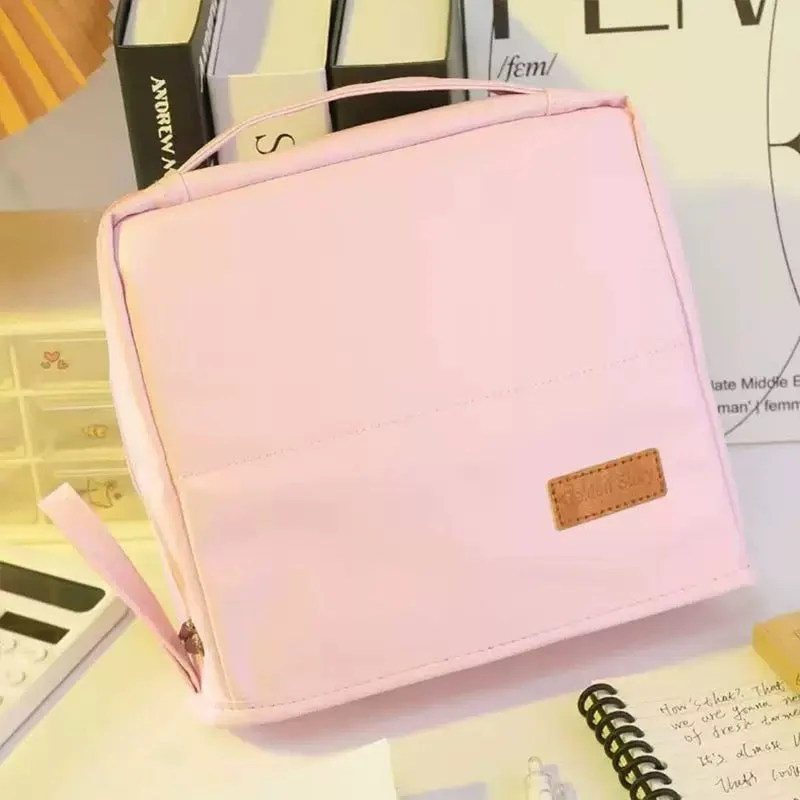 Standing Makeup Bag &ndash; Portable, Large Capacity