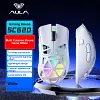 AULA SC620 Tri-mode Wireless Bluetooth Mouse 2.4G Gaming Hollow Cool Backlight Lightweight