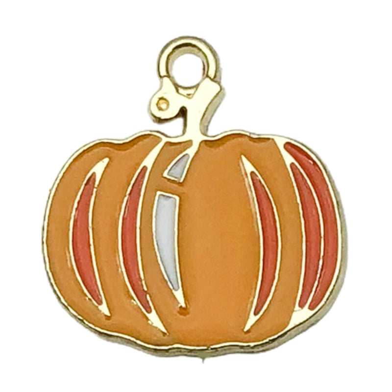 20 PCS/Package 19x18mm 19x22mm 23x14mm Alloy Animal Pumpkin Mushroom Pendant Jewelry Accessories