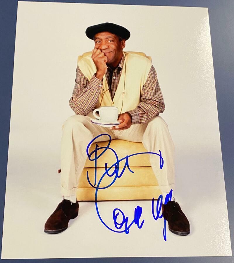 BILL COSBY SIGNED AUTOGRAPHED 11x14 Photo Poster painting - TV SHOW COMEDY ICON VERY RARE COA B