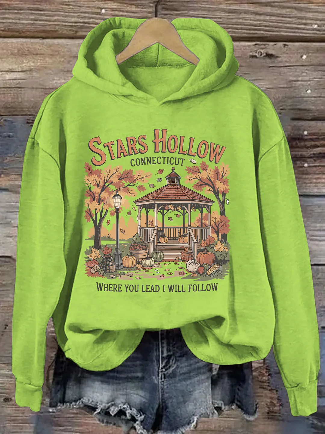 Stars Hollow Where You Lead I Will Follow Hoodie