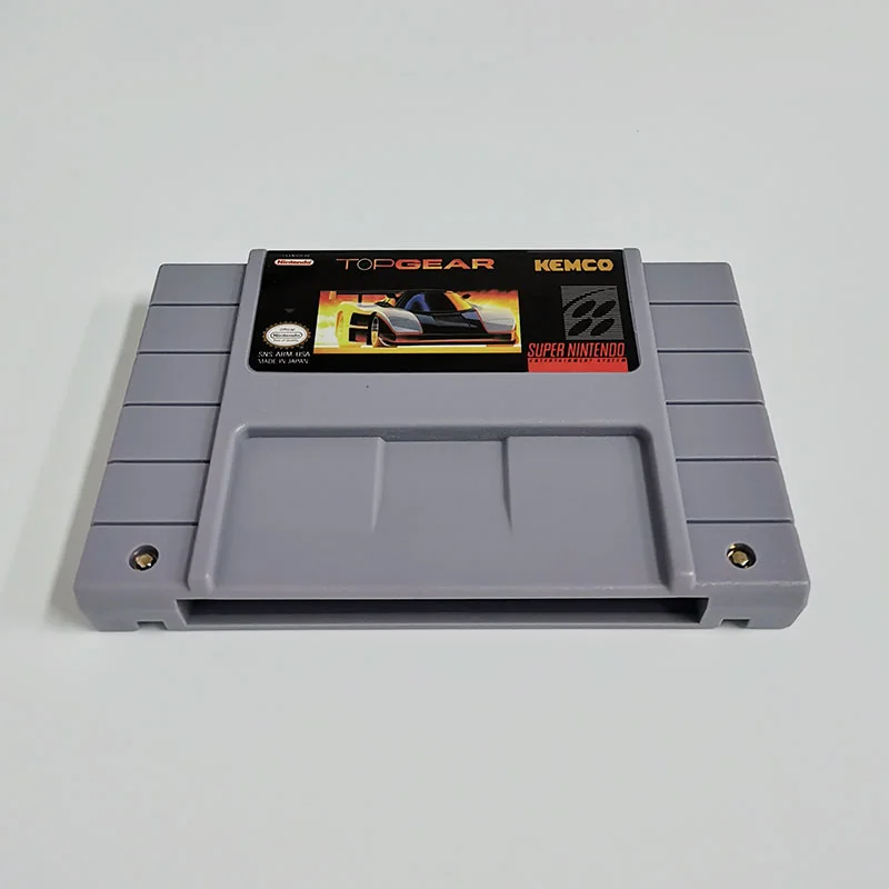 Top Gear SNES For Super Nintendo Entertainment System - 16 Bit US Version Game Cartridge