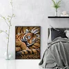 Tiger Cub - 11CT Stamped Cross Stitch 27*37cm(Brand)