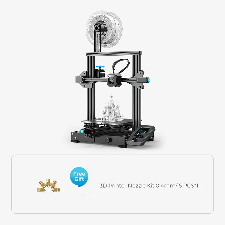 Ender-3 V2 3D Printer With Free Gift