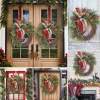 🔥Christmas Hot Sale 49% Off🔥Williamsburg Style Christmas Wreath with grapevine🎄-mysite-Adracos