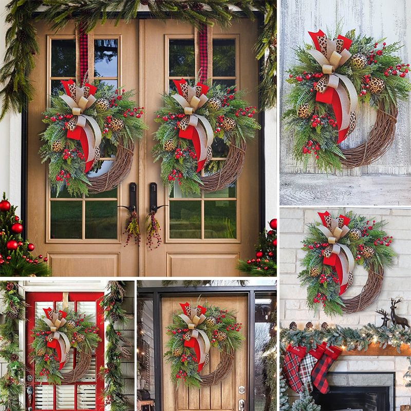 🔥Christmas Hot Sale 49% Off🔥Williamsburg Style Christmas Wreath with grapevine🎄