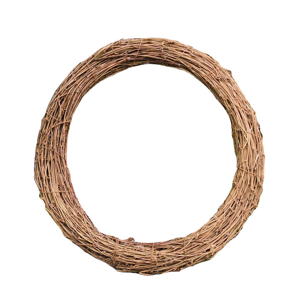 

Rattan Ring Artificial Flowers Garland Dried Plants Frame DIY Floral Wreath, 501 Original