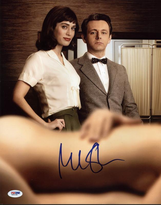 Michael Sheen Masters Of Sex Signed Authentic 11X14 Photo Poster painting PSA/DNA #X31139