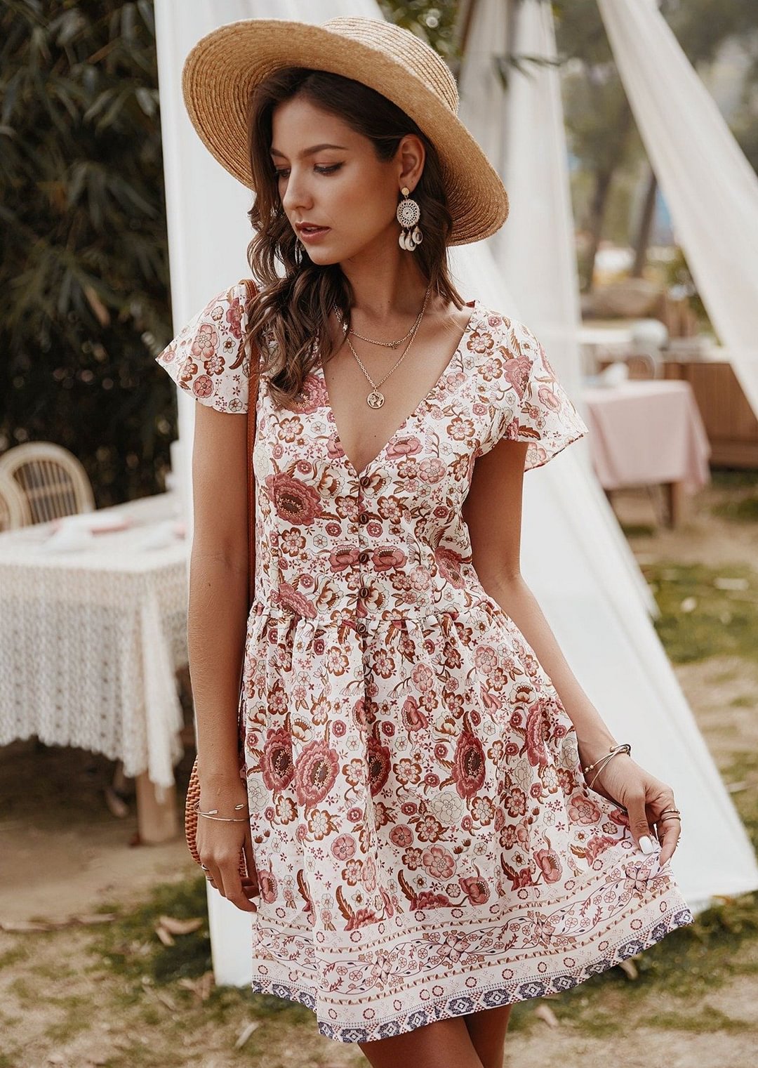 Shake It Off Mini Dress August Lemonade August Lemonade