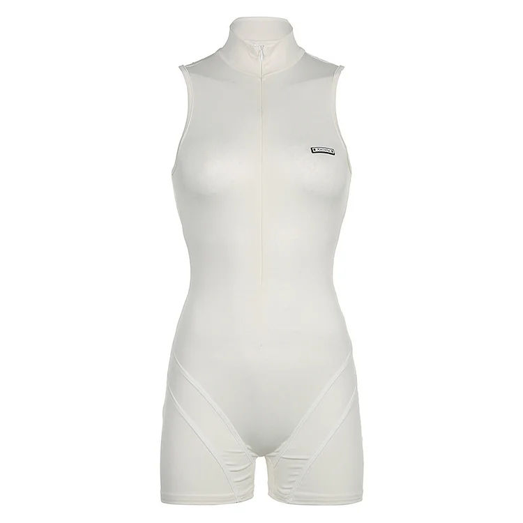 High Neck Sculpting Seamless Fitness Yoga Bodysuit